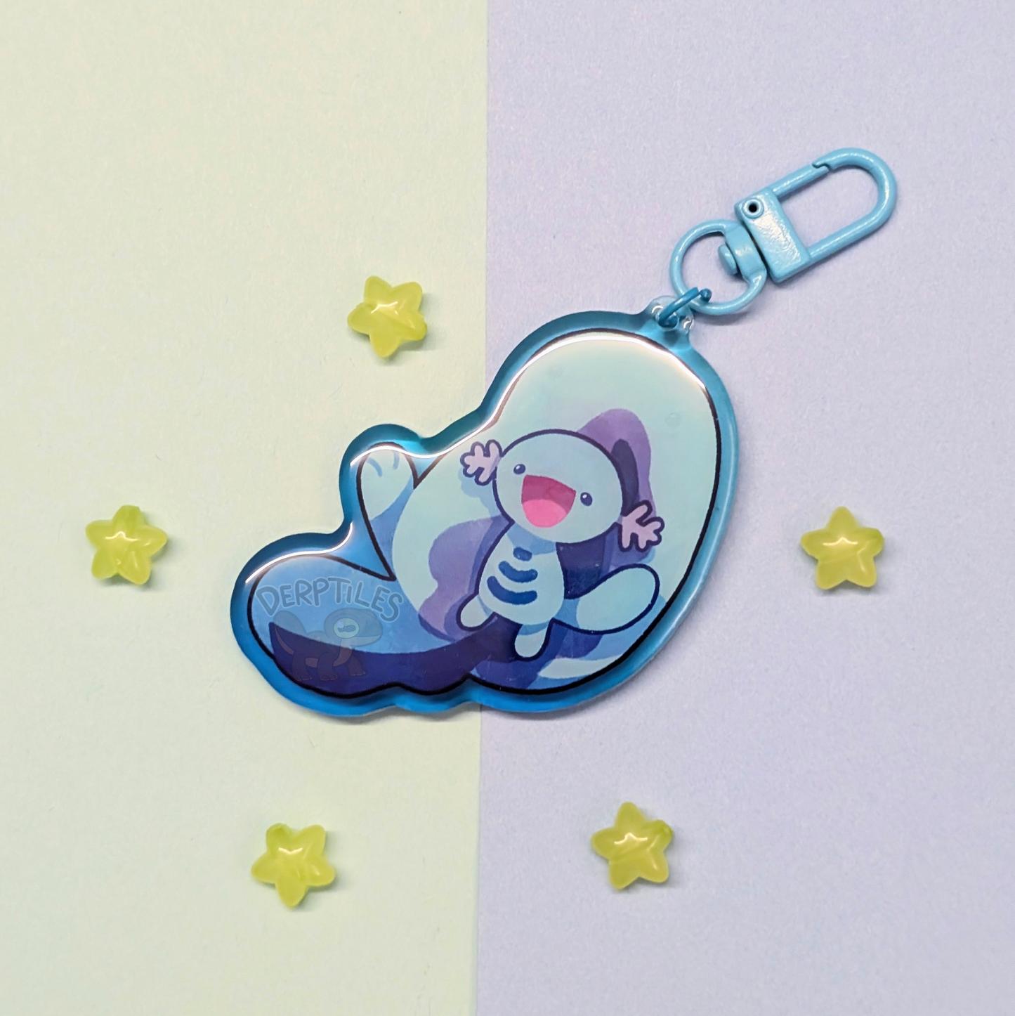 Quagsire Acrylic Charm