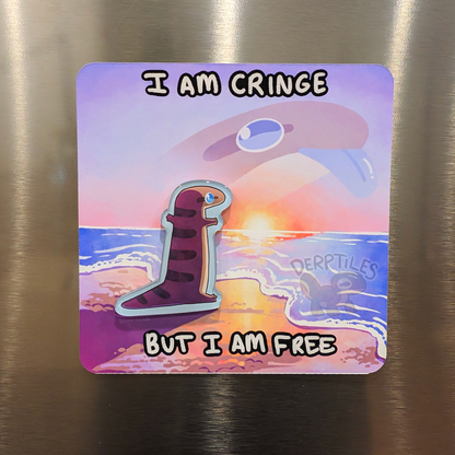 Skonk "Cringe but Fridge" Magnet