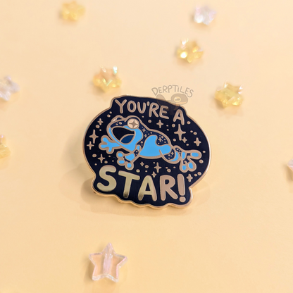 [Limited Edition] "You're a Star!" Milk Frog Enamel Pin