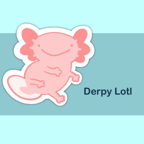 Derpy Lotl Sticker