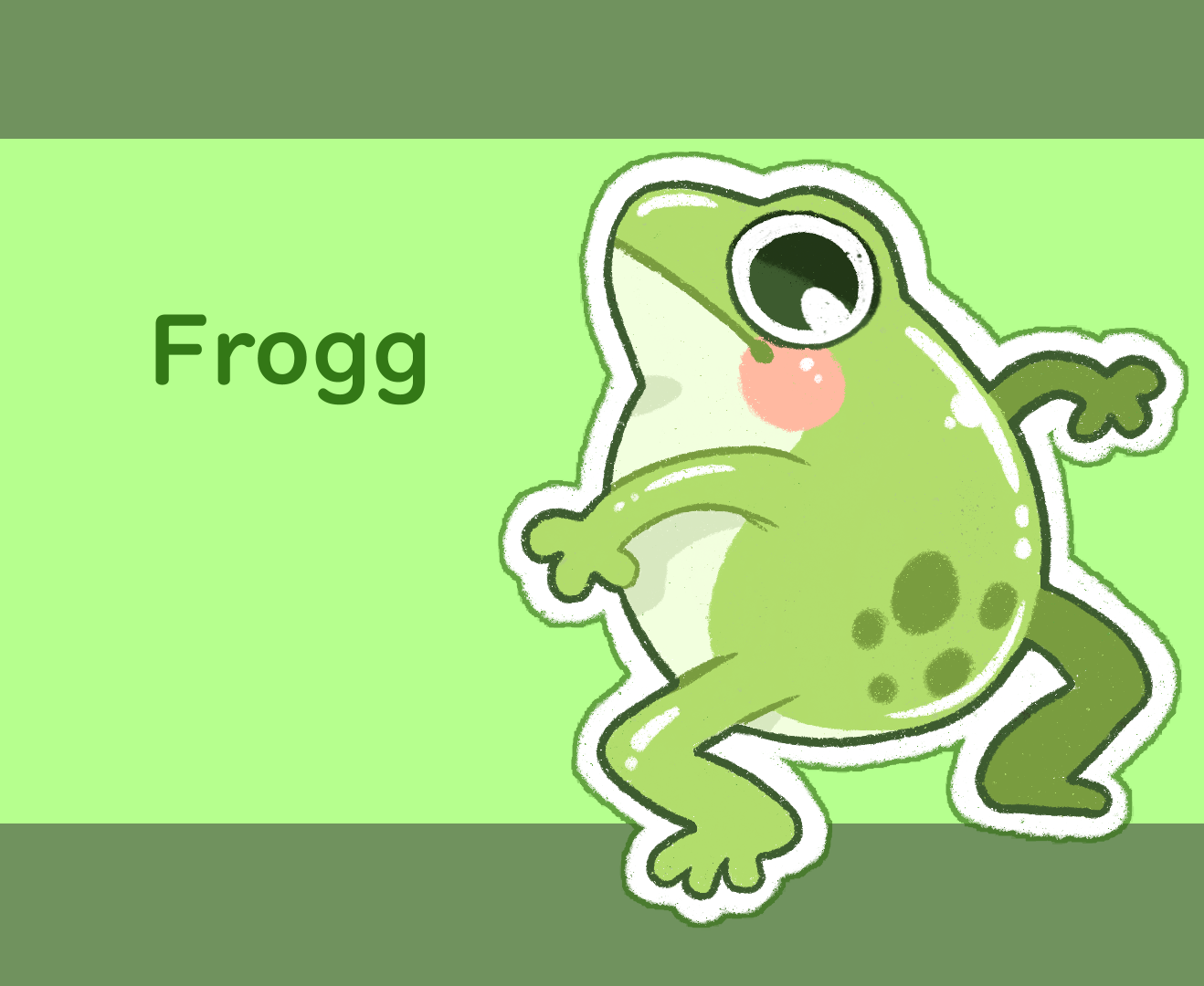 Frogg Sticker