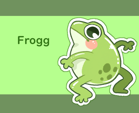 Frogg Sticker