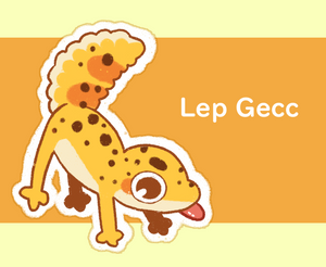 Lep Gecc Sticker