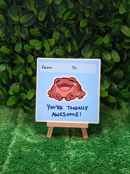 Valentine's Card: Toad Edition