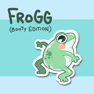 Frogg Sticker (Booty Edition)