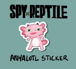 Anyalotl Sticker