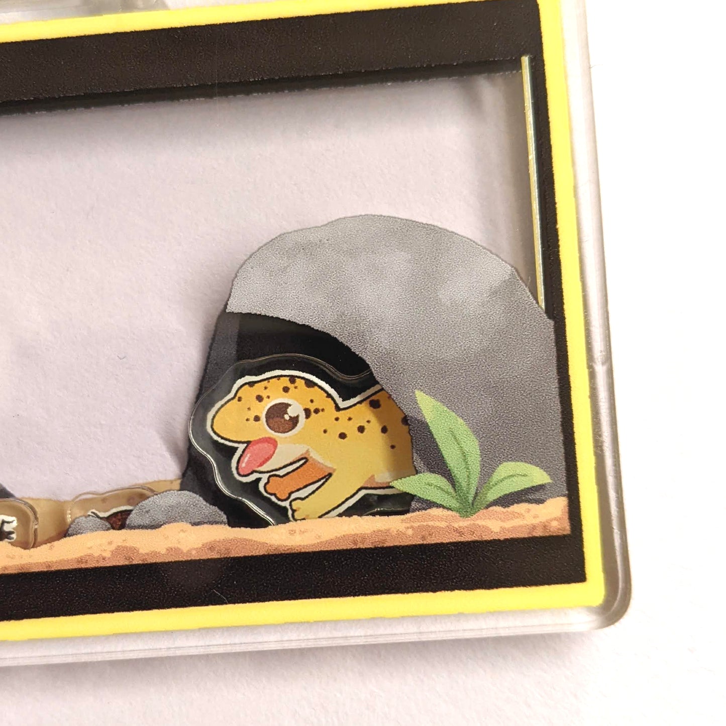 Leopard Gecko Terrarium Charm (Shake-able!)